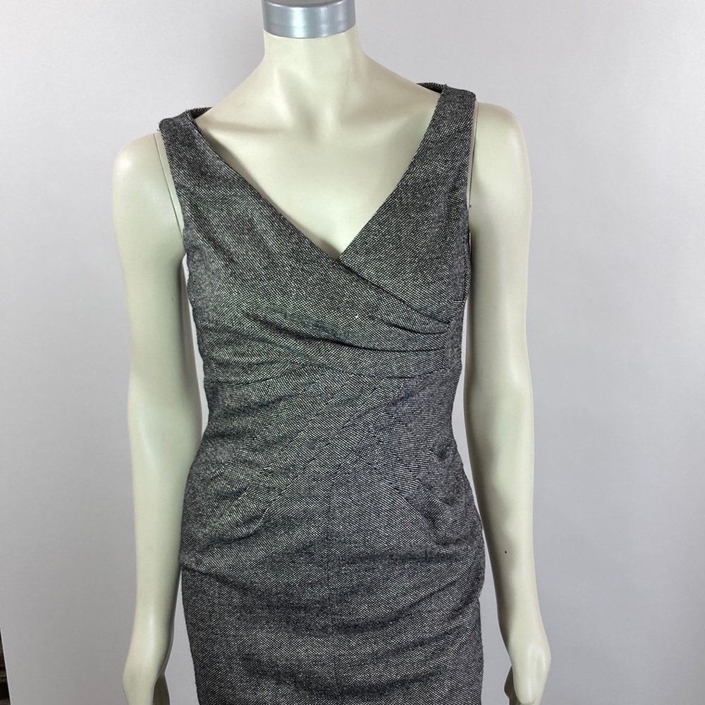 Michael Kors Dress, Italy, Pinpoint Detail, Wool/Silk, Tailored, Appx sz US 4